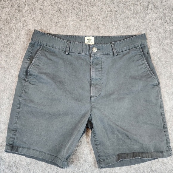flint and tinder Other - Flint and Tinder 365 Short Men 33 Grey Casual Twill Chino Outdoor Huckberry